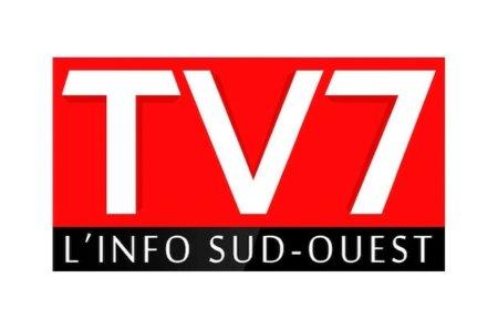 Logo TV7 l'info Sud Ouest espace presse reportage TV7
